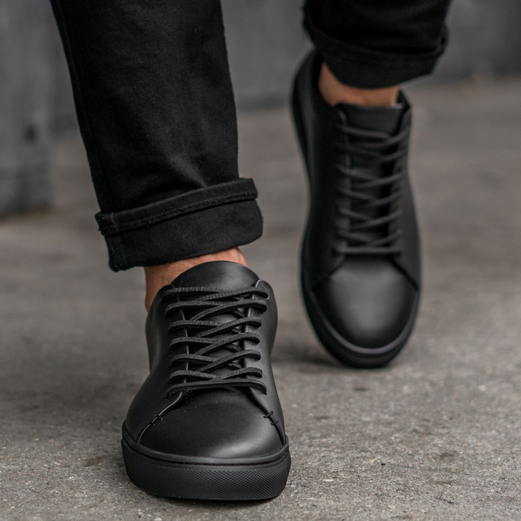 S Premier Low Top | Black Vachetta