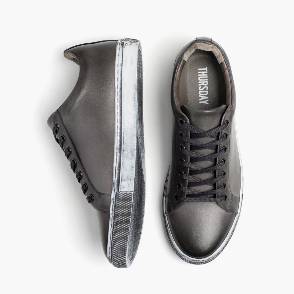 S Premier Low Top | Distressed Grey