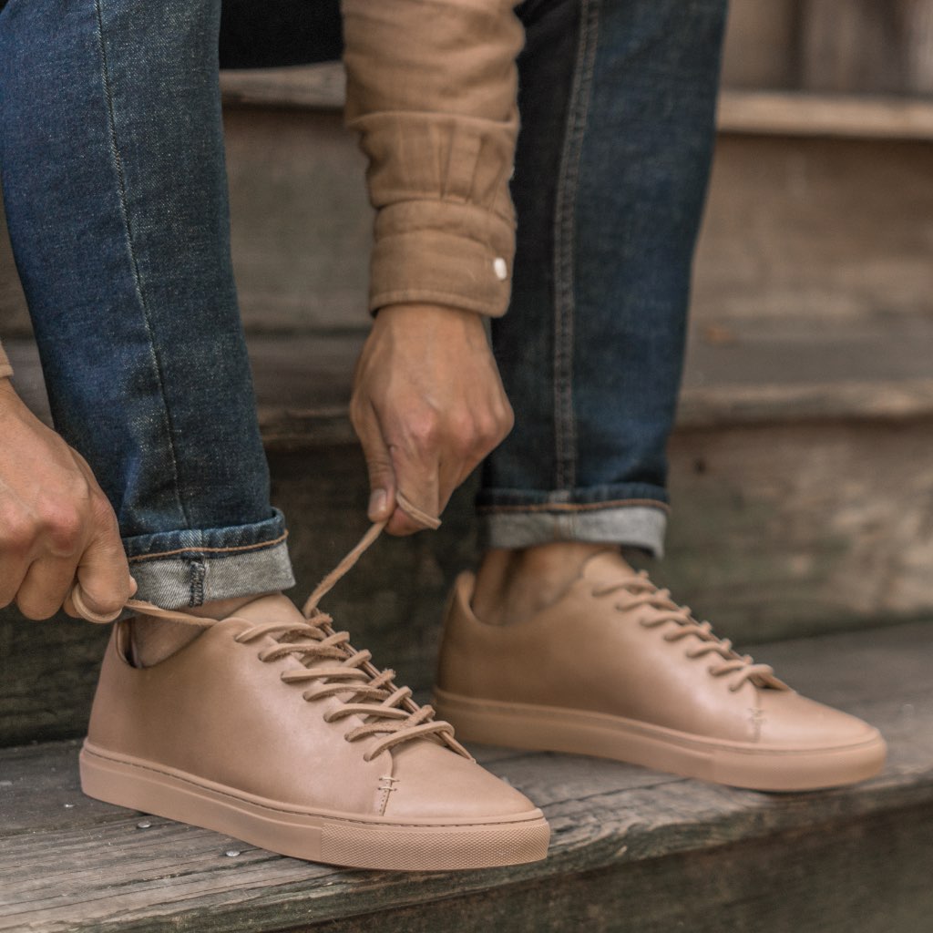 S Premier Low Top | Natural Vachetta