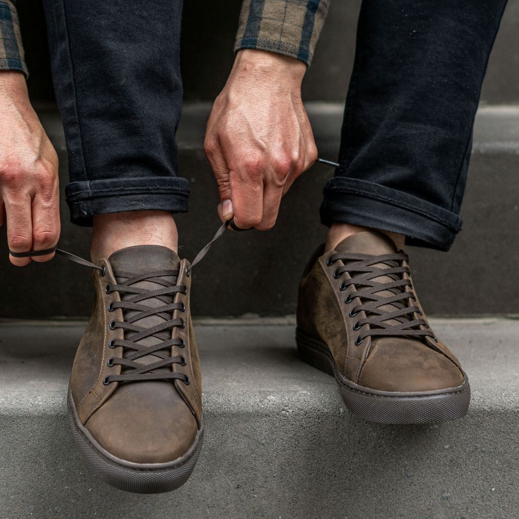 S Premier Low Top | Tobacco