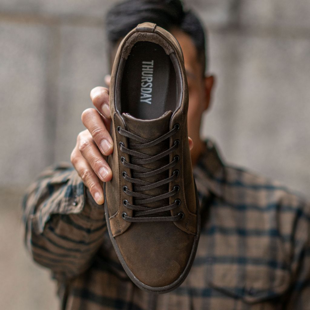 S Premier Low Top | Tobacco