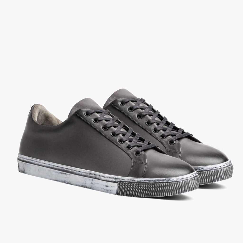 S Premier Low Top | Distressed Grey