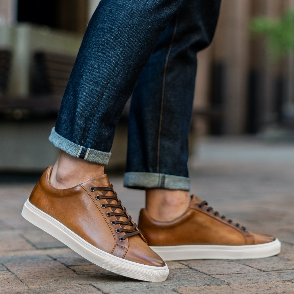 S Premier Low Top | Toffee