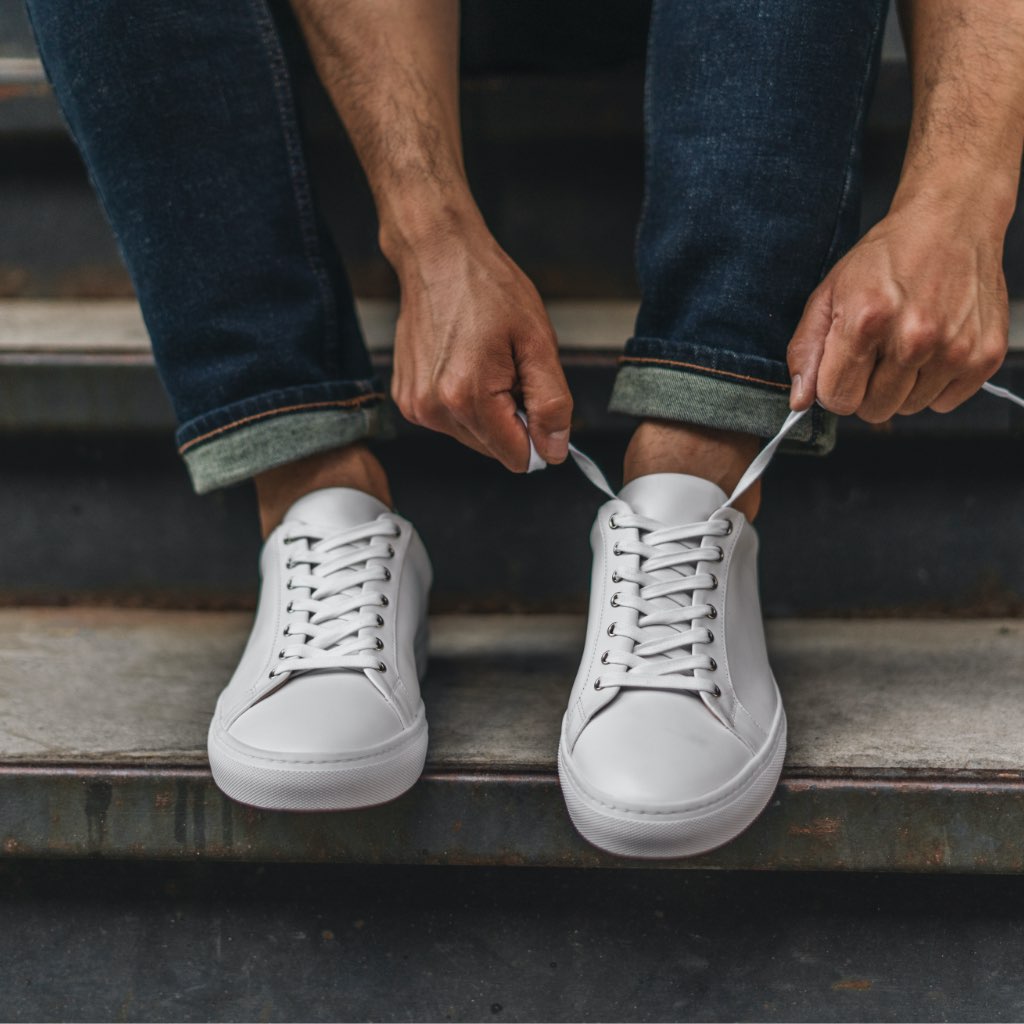 S Premier Low Top | White