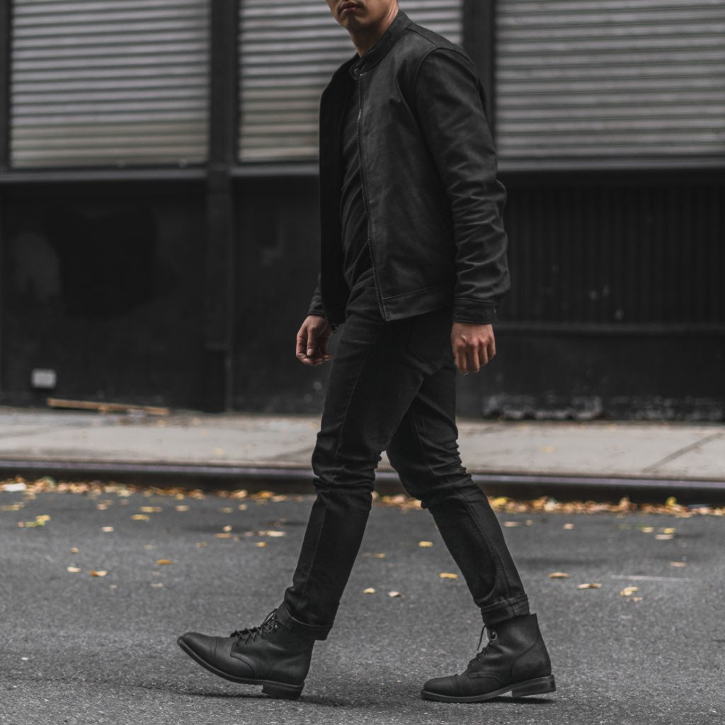 S Racer Jacket | Black Matte