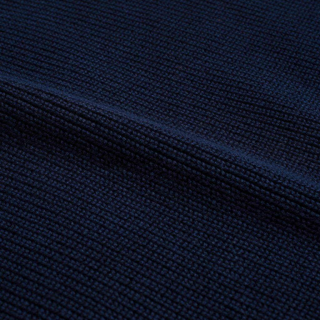 Ribbed Crewneck Sweater | Navy