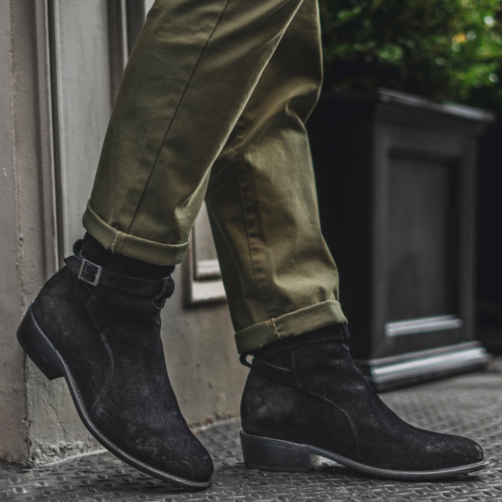 S Rogue | Black Suede