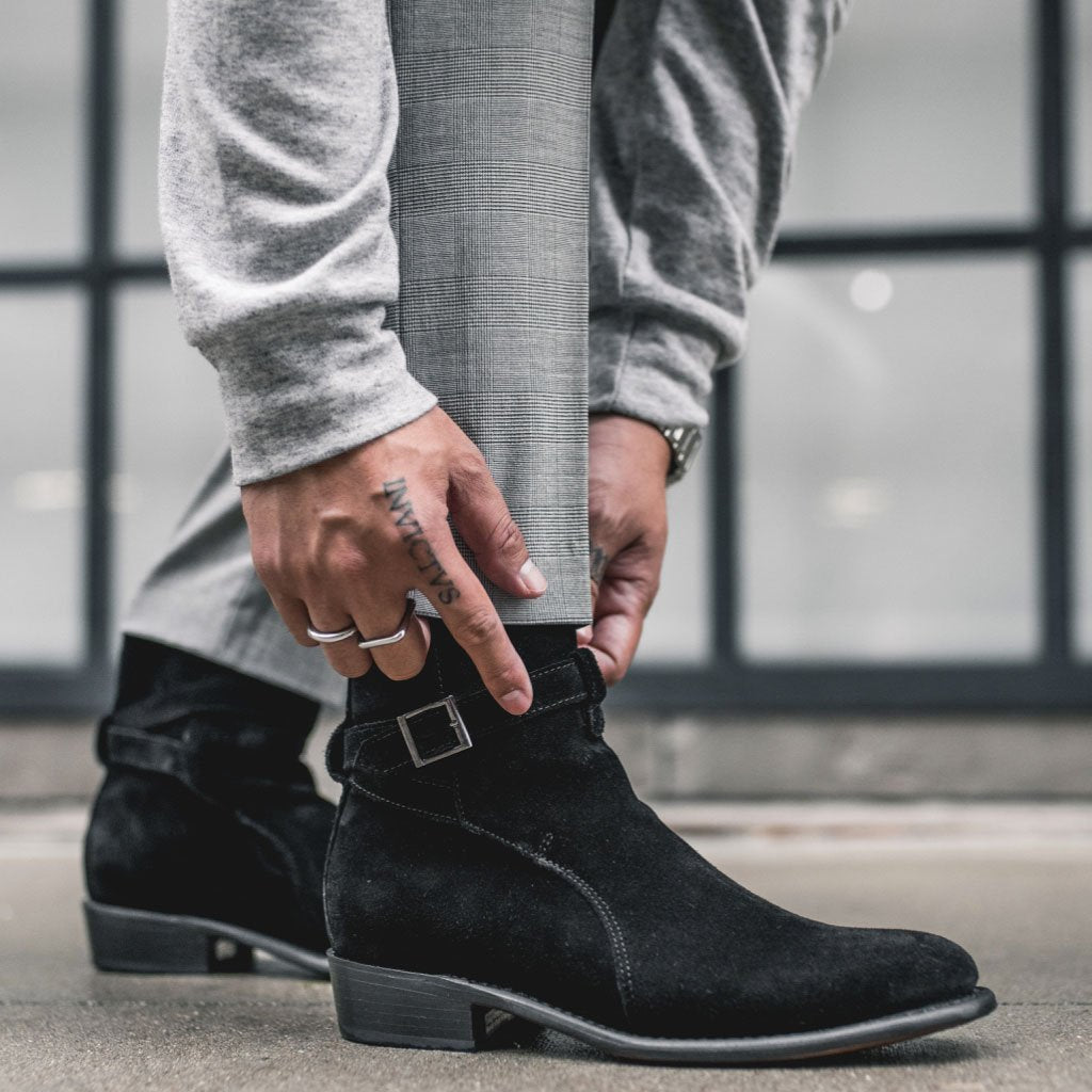S Rogue | Black Suede