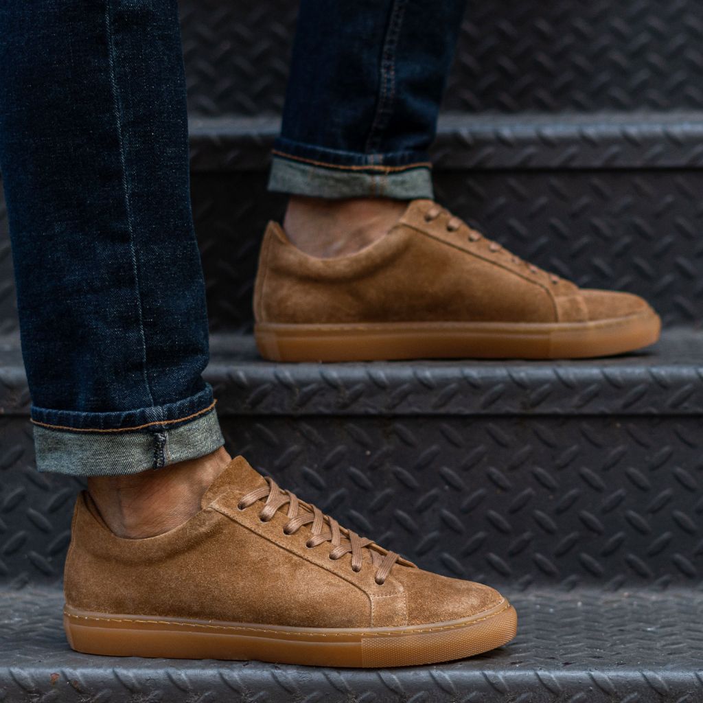 S Premier Low Top | Camel