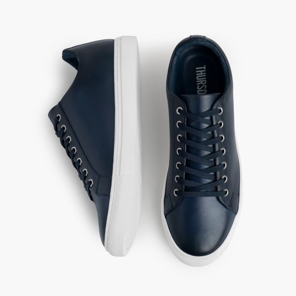 S Premier Low Top | Deep Blue