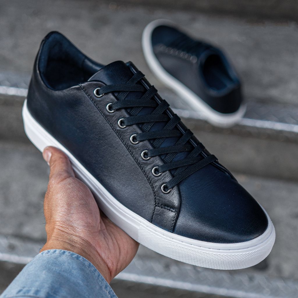 S Premier Low Top | Deep Blue