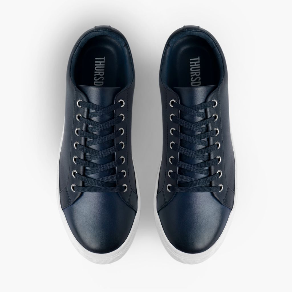 S Premier Low Top | Deep Blue