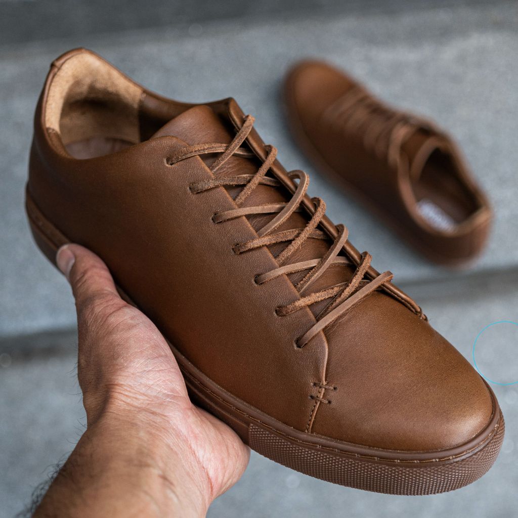 S Premier Low Top | Hickory Vachetta