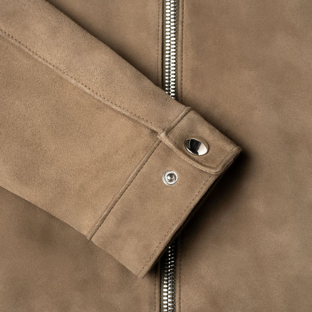 S Racer Jacket | Taupe