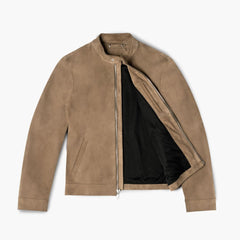 S Racer Jacket | Taupe