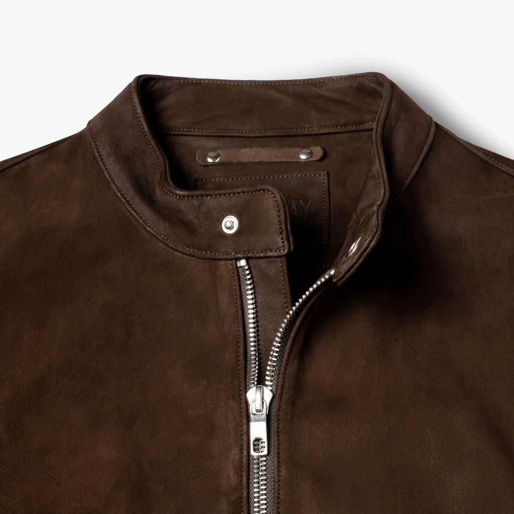 Racer Jacket | Tobacco (Nickel Hardware)