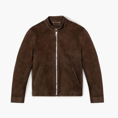 Racer Jacket | Tobacco (Nickel Hardware)