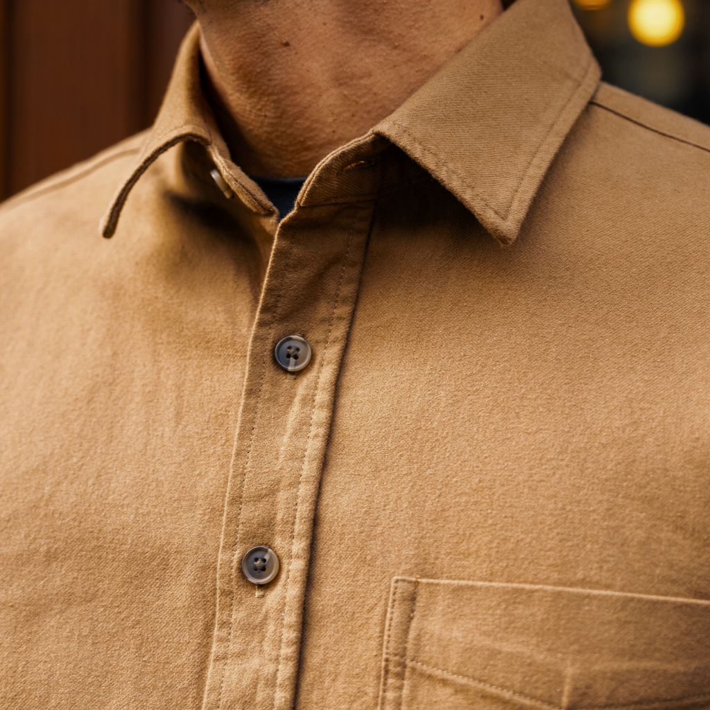 Solid Shirt | Coyote