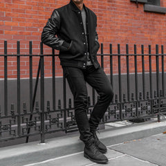 Varsity Jacket | Black