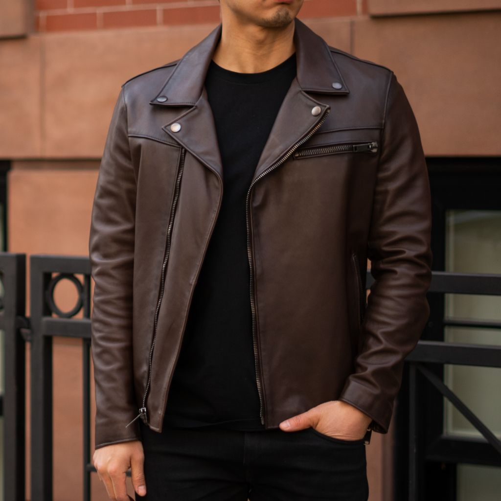 W Motorcycle Jacket | Old English