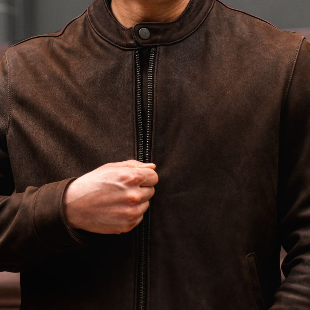 Racer Jacket | Tobacco