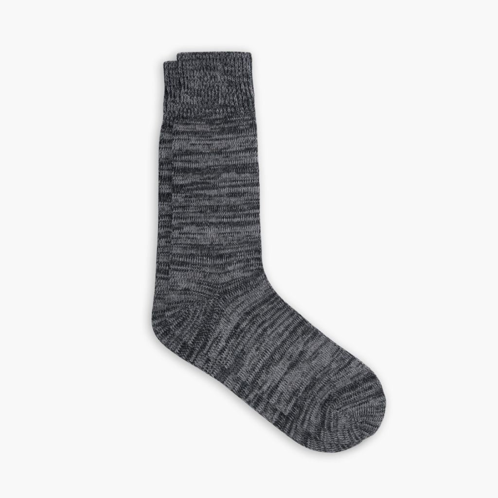 Women's Marled Sock | Black