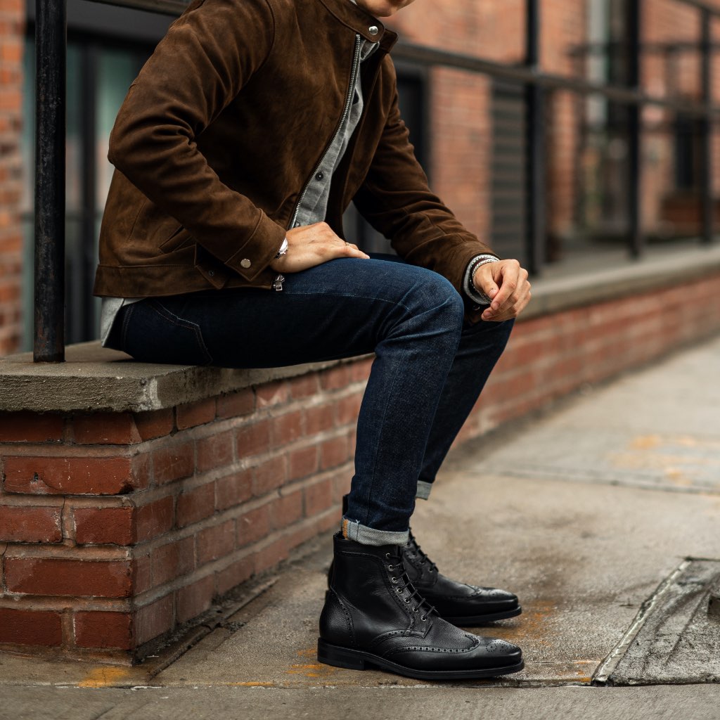 S Wingtip | Black
