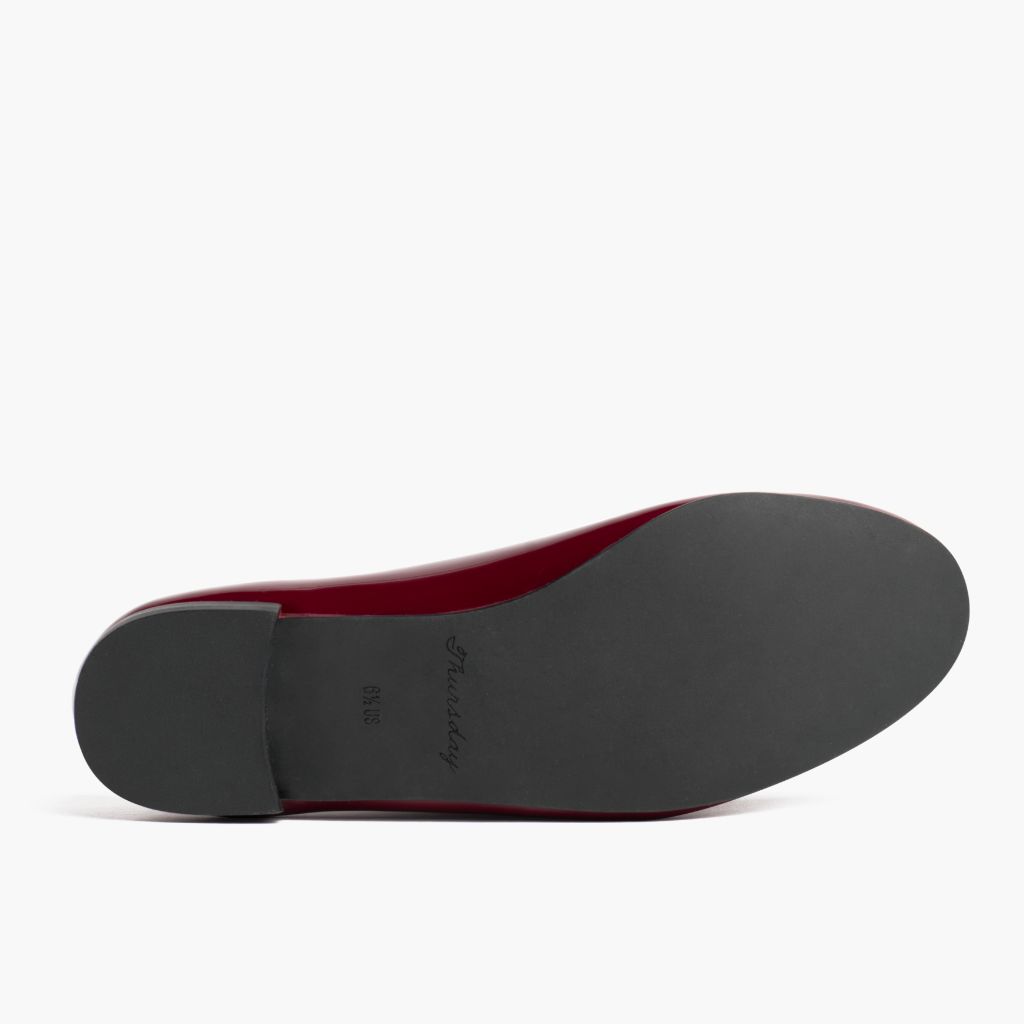 Tiny Dancer | Burgundy Patent