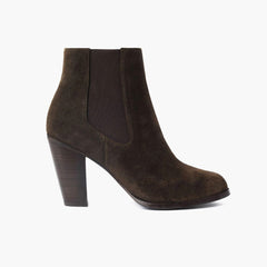 S Avenue | Dark Olive Suede