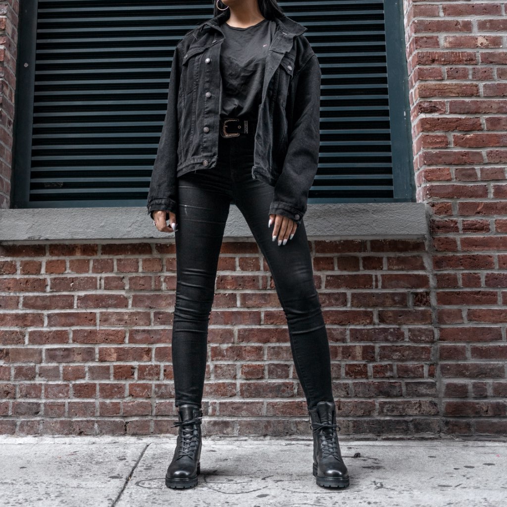 S Combat | Black