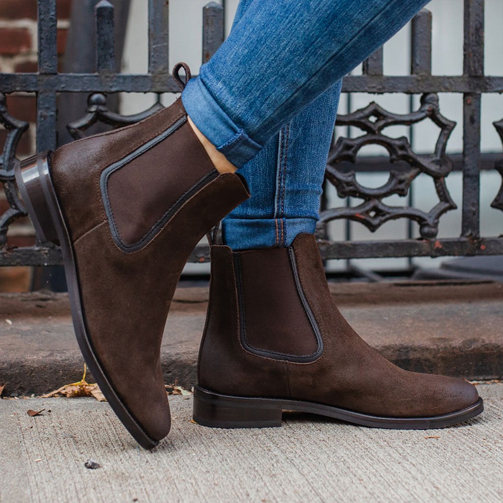 S Duchess | Dark Brown Suede