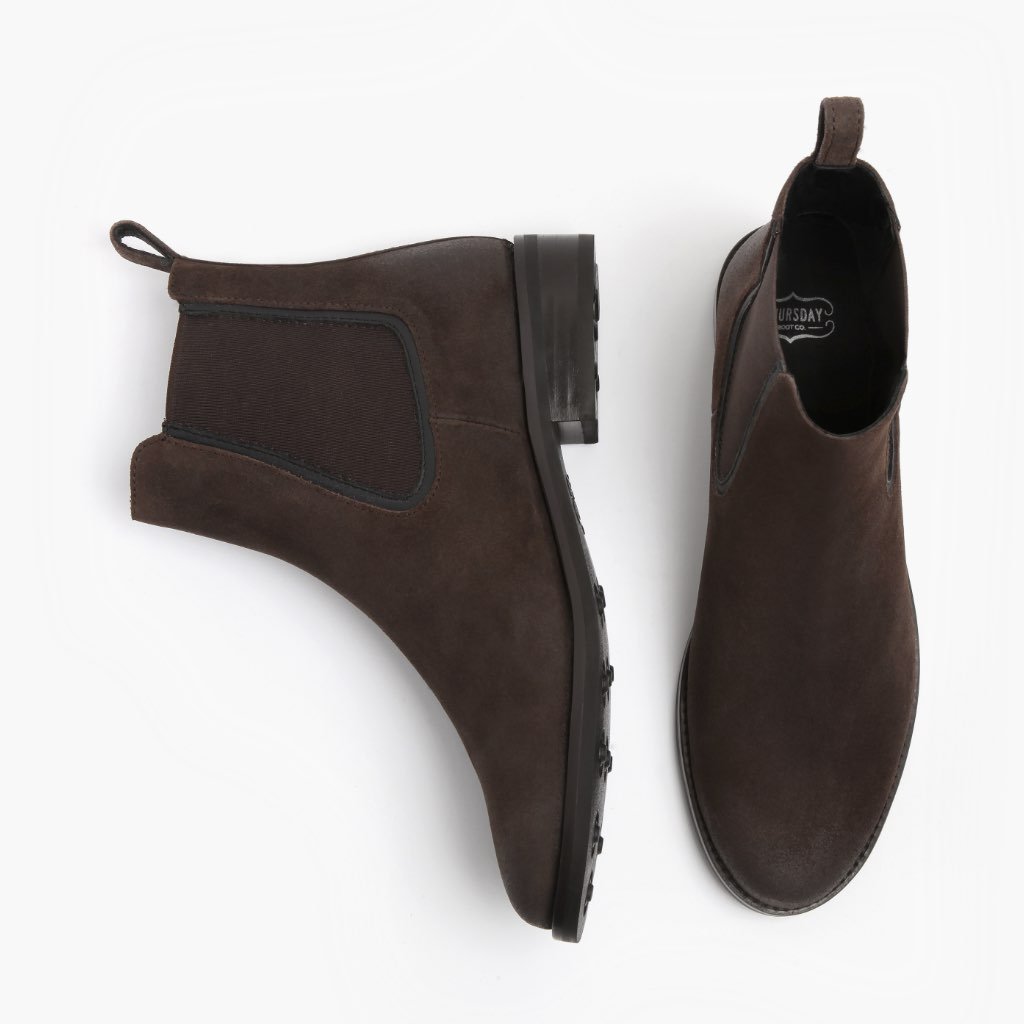 S Duchess | Dark Brown Suede
