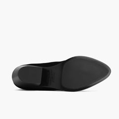 S Duchess Bootie | Black Suede
