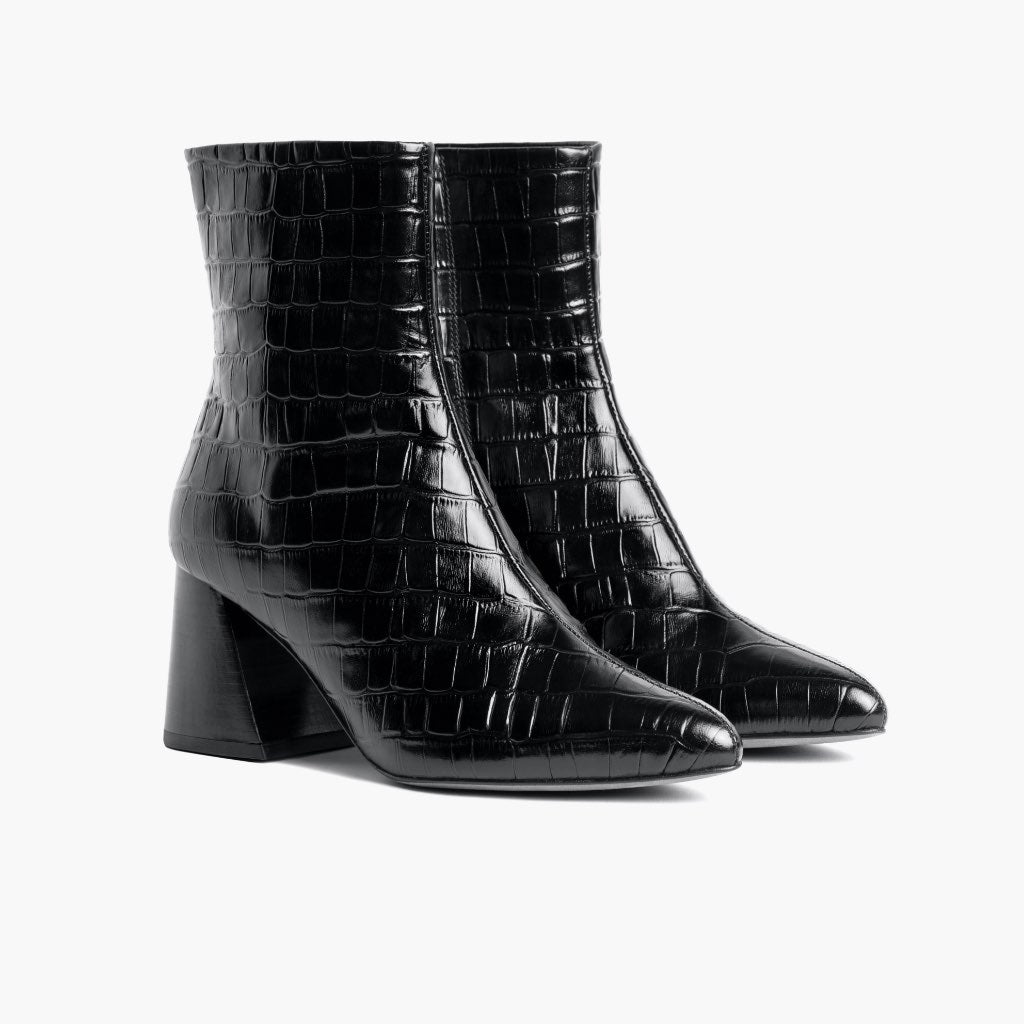 S Heartbreaker | Black Croco