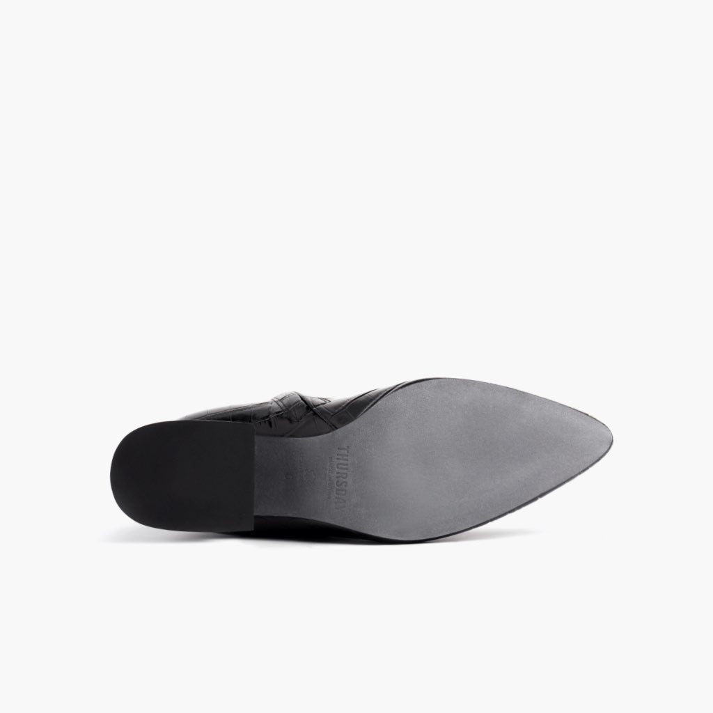 S Heartbreaker | Black Croco