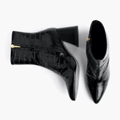S Heartbreaker | Black Croco