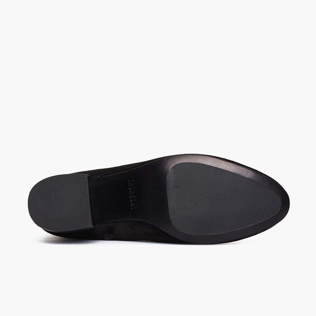 S Paloma | Black Suede