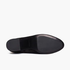 S Paloma | Black Suede