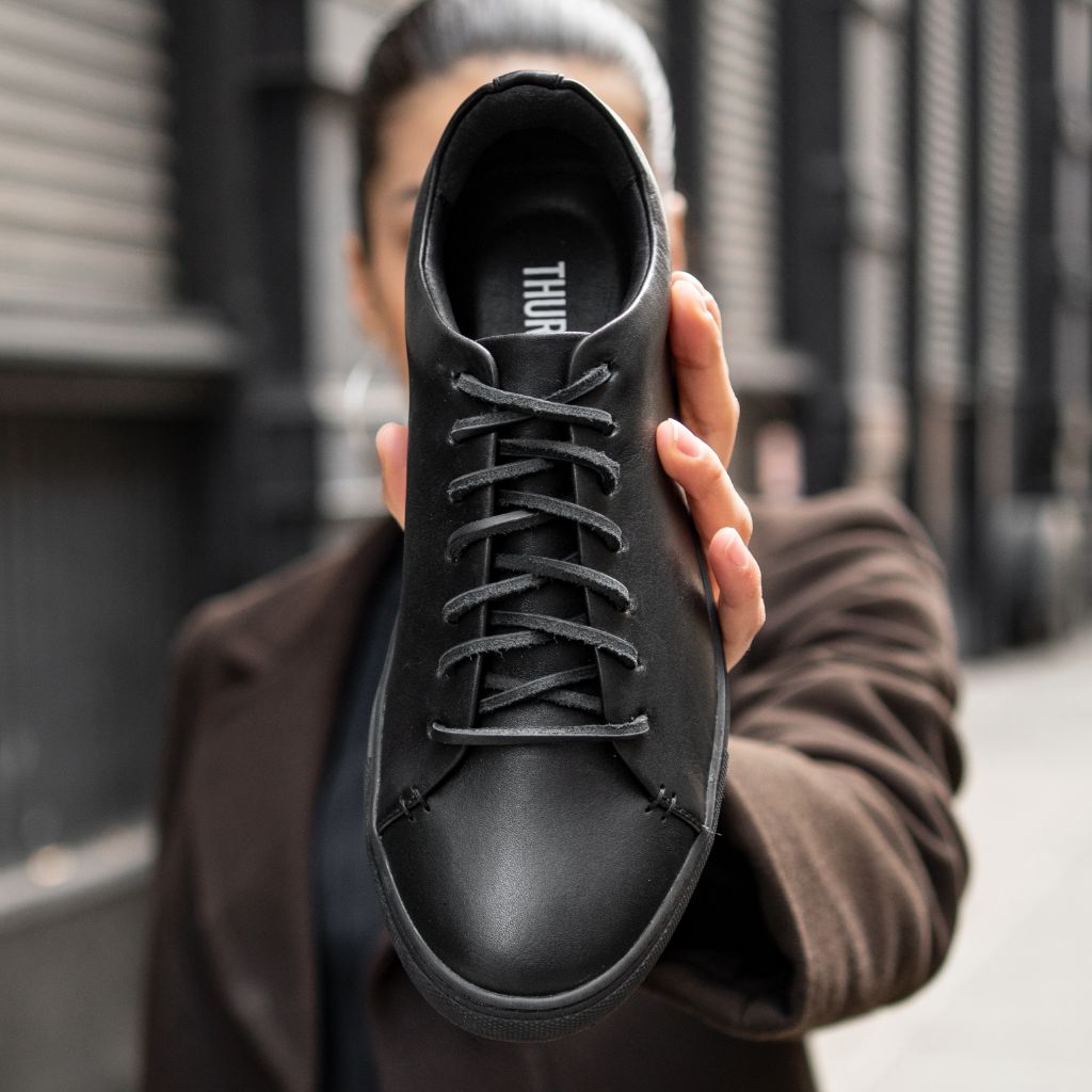 S Women's Premier Low Top | Black Vachetta