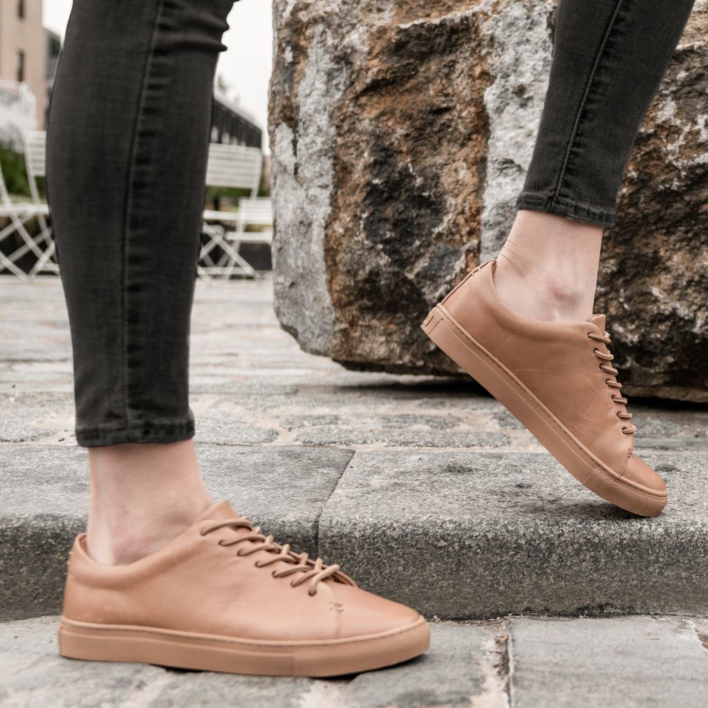 S Women's Premier Low Top | Natural Vachetta