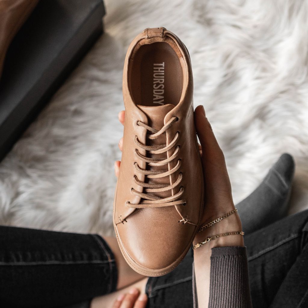 S Women's Premier Low Top | Natural Vachetta