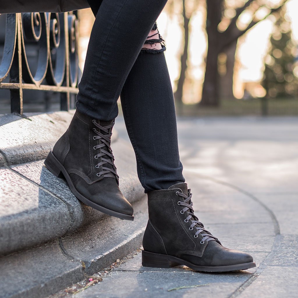 S President | Dark Olive Suede