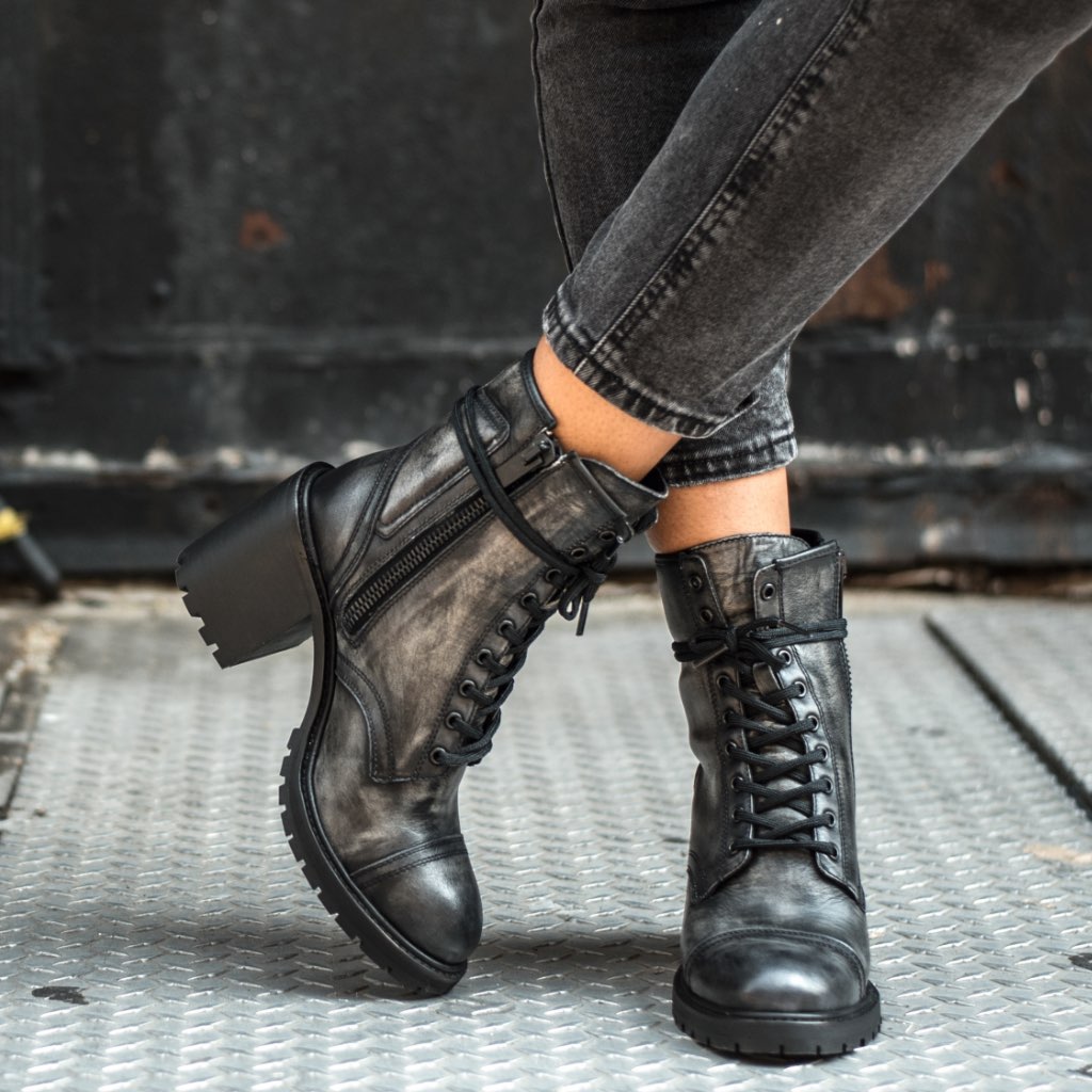S Rebel | Distressed Grey