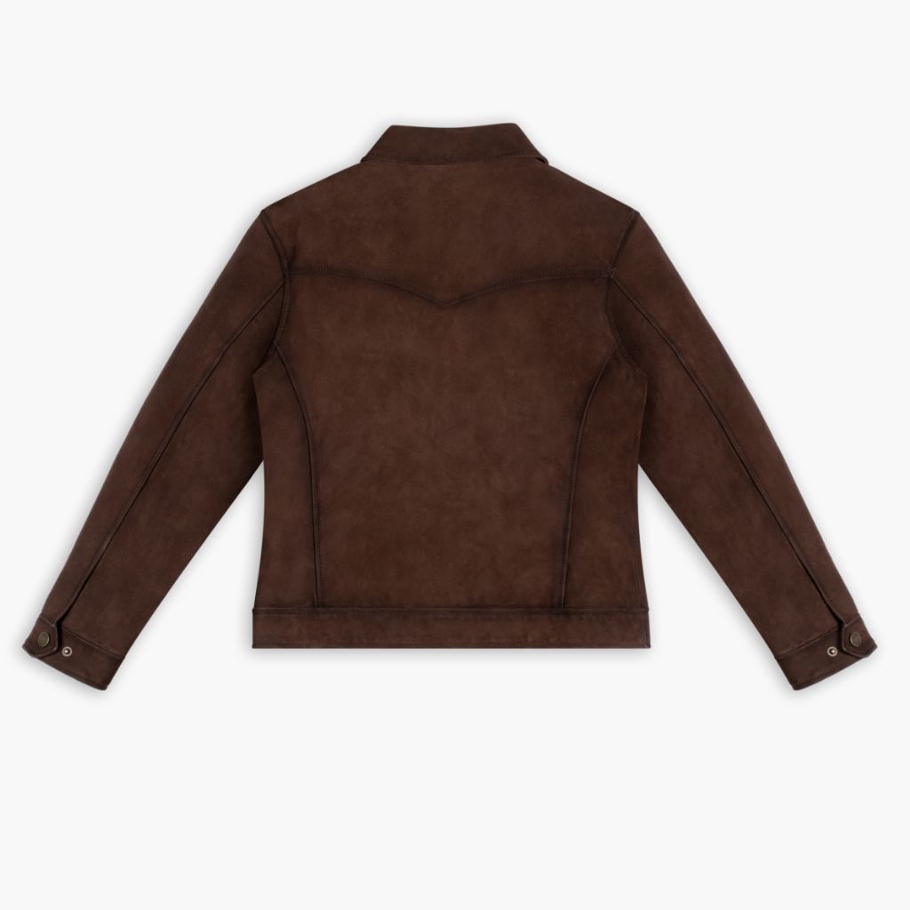 Suede Western Jacket | Brown