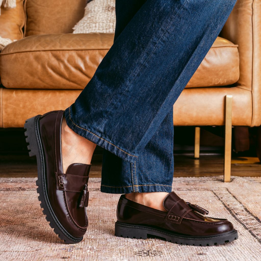 Tassel Penny | Burgundy