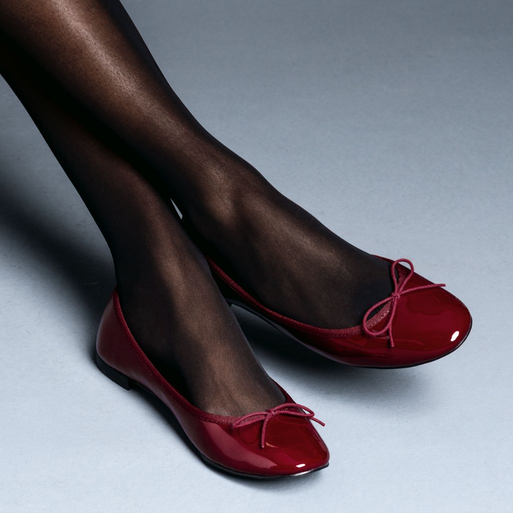 Tiny Dancer | Burgundy Patent