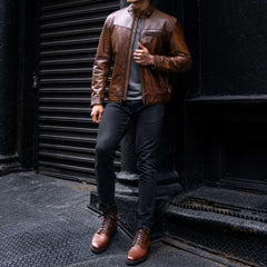 Roadster Jacket | Bourbon