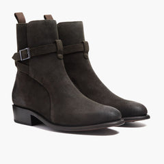 S Rogue | Dark Olive Suede