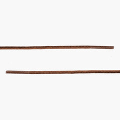 Round Waxed Cotton Laces | Light Brown