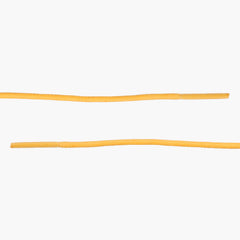 Round Waxed Cotton Laces | Yellow